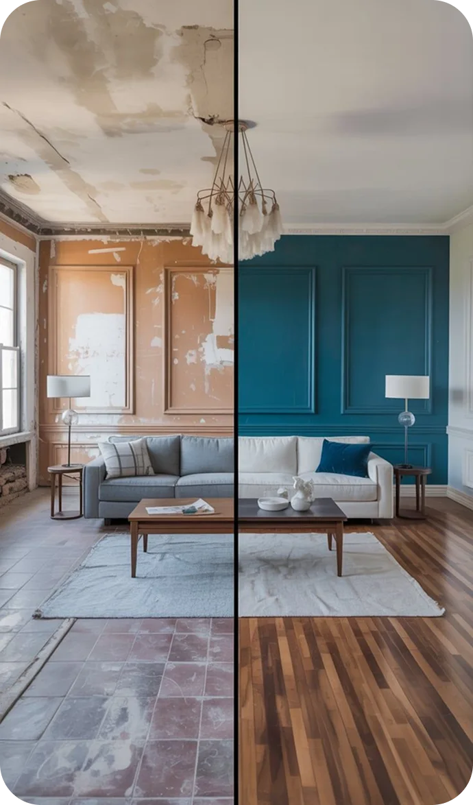 Beautifully arranged interior scene by Home Aura